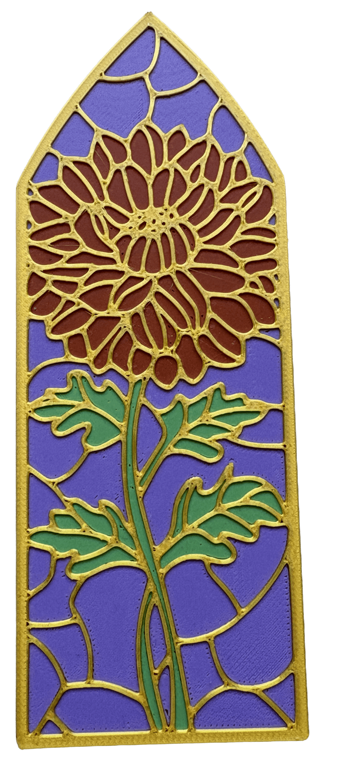 Marque-page Chrysanthème