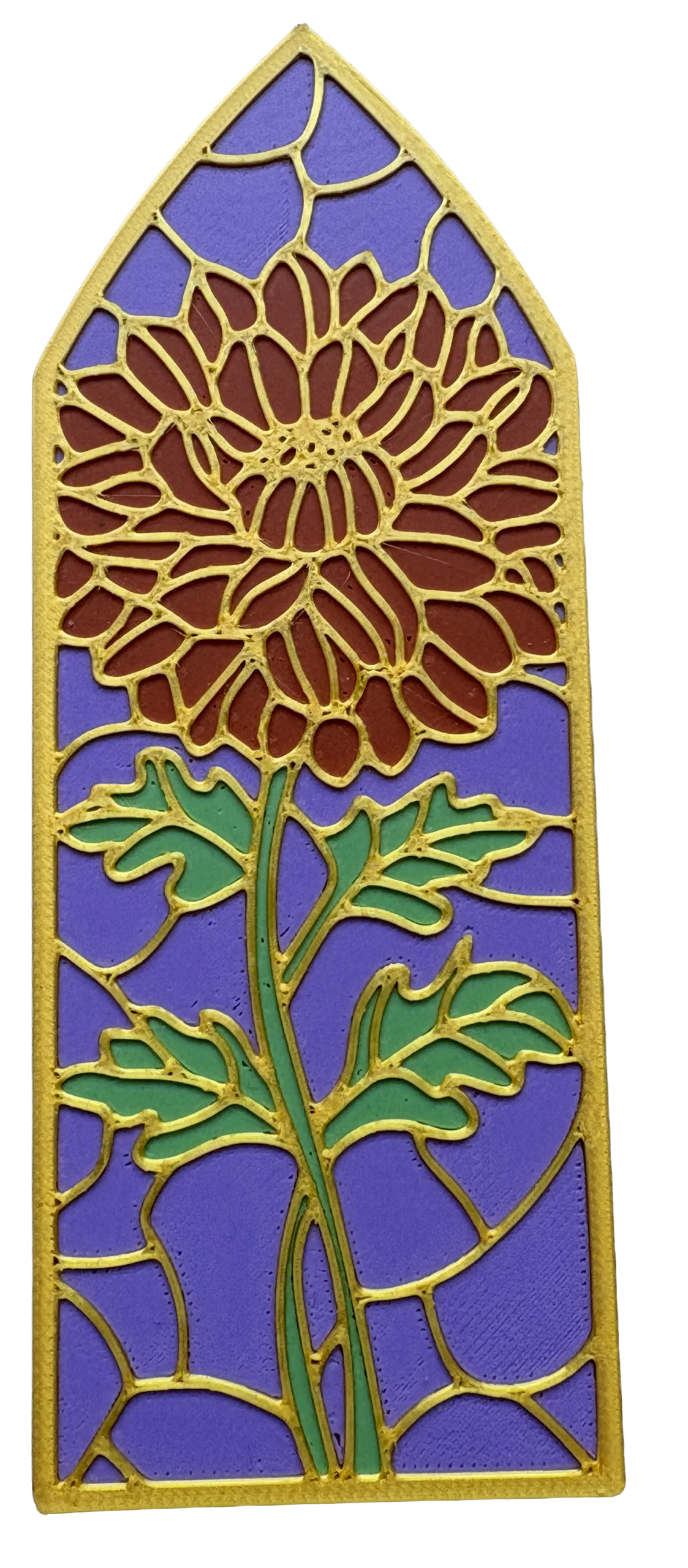 Marque-page Chrysanthème