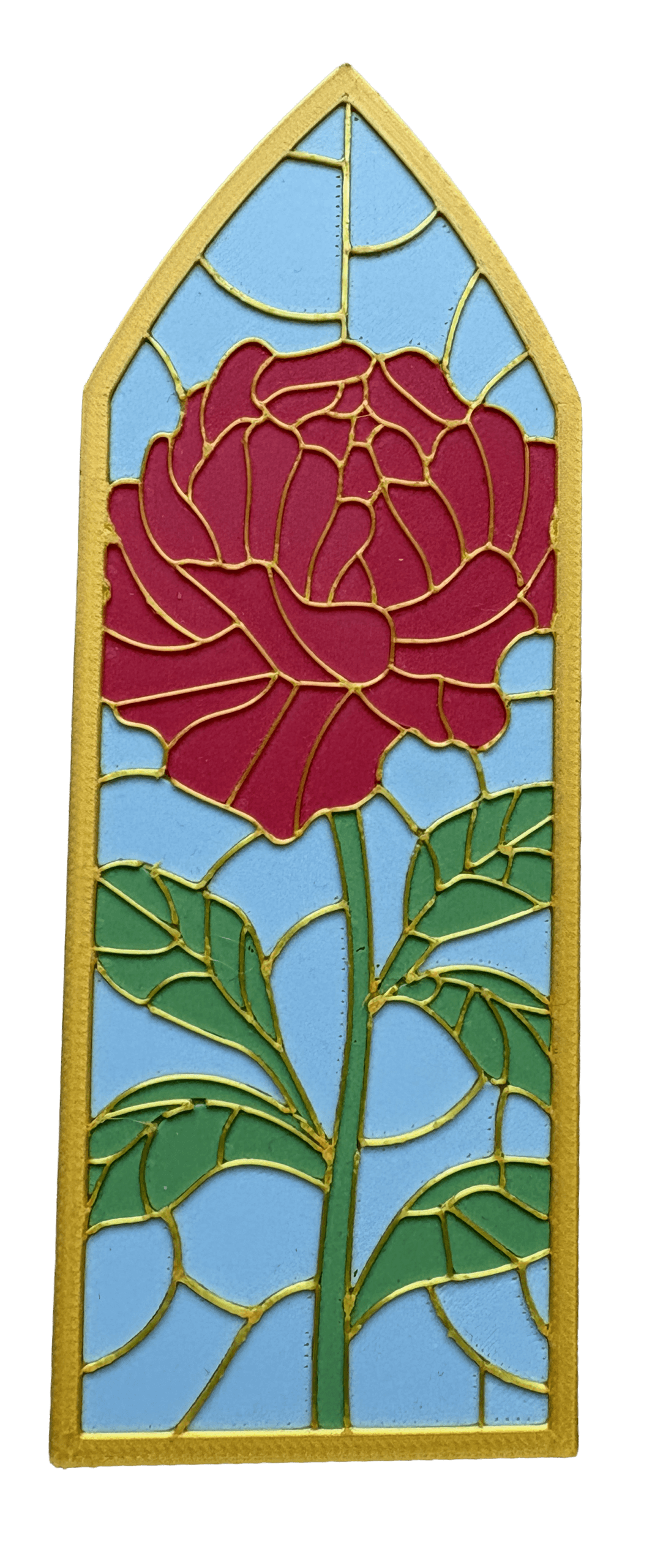 Marque-page Pivoine